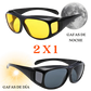 KIT DE GAFAS 2X1 WRAP AROUNDS HD