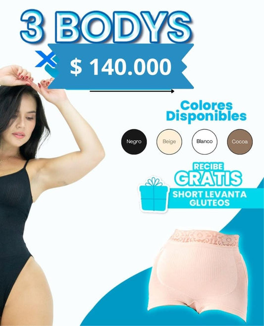 🔥Super Oferta Body Moldeador X3  +  🎁Obsequio imperdible 🎁